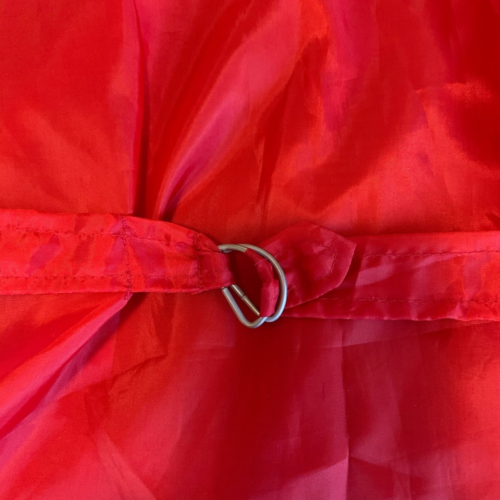 Springwest Red Leather Suede Western Vest - Picture 4 of 8